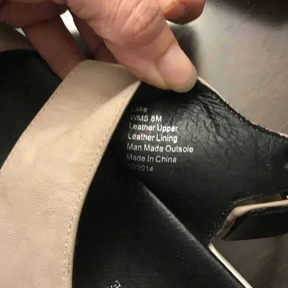 Kenneth Cole New York Lake Sandals Size 8 - Picture 7 of 9